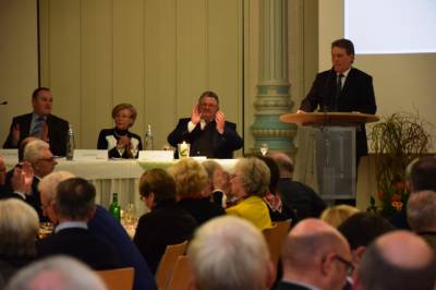 Die Vorstellung von Bernd Stute kommt sehr gut an.