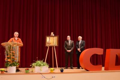 Hans-Otto Bussmann erffnet mit unserem Kreisvorsitzenden Tim Ostermann und Horst Hartmann die Ausstellung.