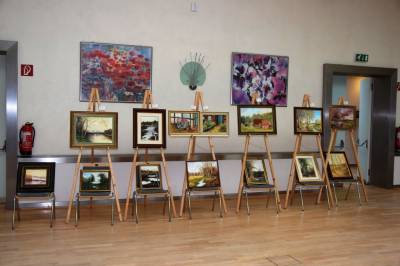 Die diesjhrige Ausstellung des Knstlers Herrn Bussmann aus Kirchlengern.