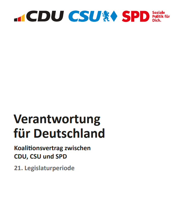 Was steht im Koalitionsvertrag?